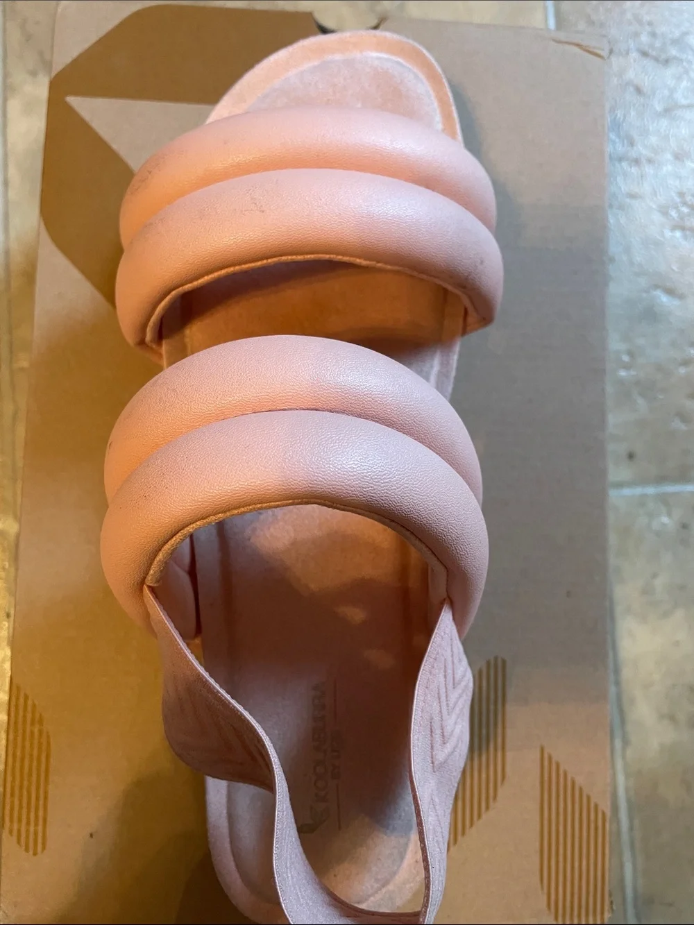 UGG Blush Padded Double-Strap Slide Sandals